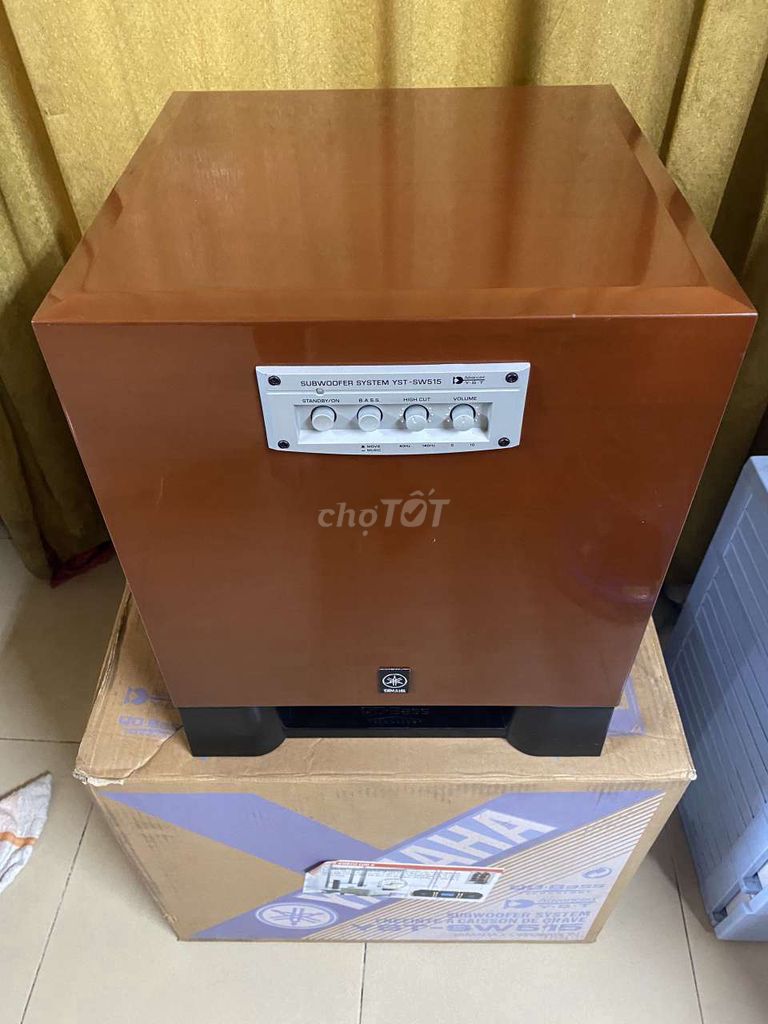 ❤️  Loa Siêu Trầm Yamaha SW-515 ( Đẹp như Mới). Mua bán Tivi, Âm thanh tại Quận Gò Vấp Tp Hồ Chí Minh được đăng bởi  AUDIO GOLD MR DŨNG GÒ VẤP  hình 1