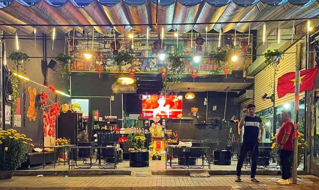 Sang quán cafe căn góc 2 mặt tiền phường Bình Hưng Hòa A Bình Tân