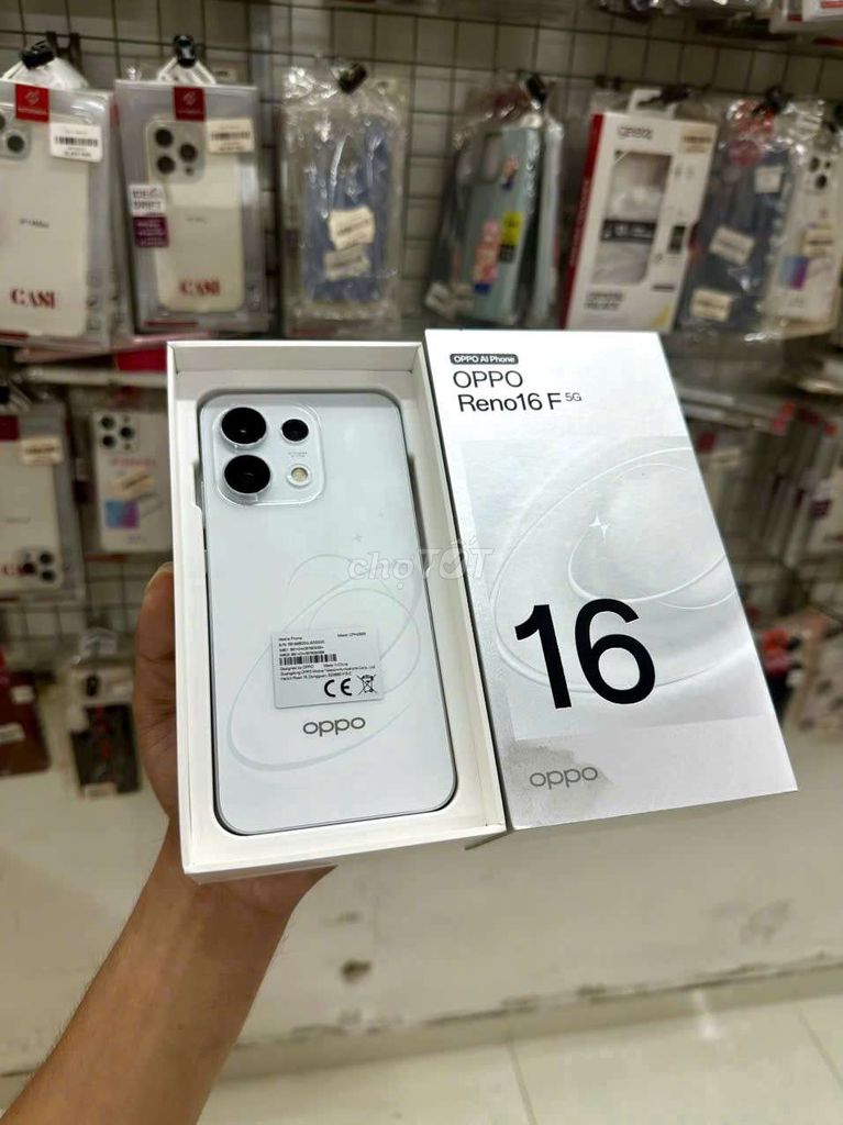 OPPO Reno 16F 5G 256GB Trắng. Mua bán Điện thoại tại Thành phố Thủ Đức Tp Hồ Chí Minh được đăng bởi Thanh Linh hình 1