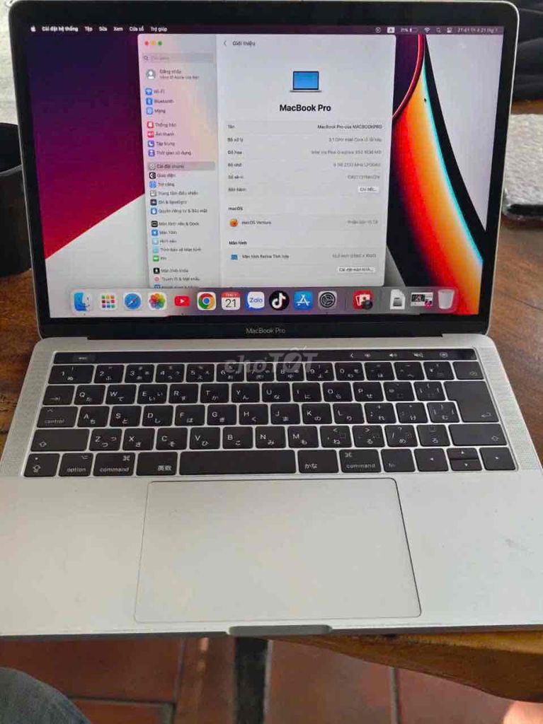 Apple MacBook Pro 2017 i5 8GB/256GB. Mua bán Laptop tại Thành phố Long Xuyên An Giang được đăng bởi ANH HÀNG XÓM hình 1