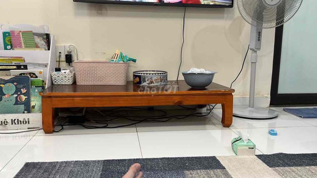 Bàn trà gỗ phòng khách. Mua bán Bàn ghế tại Huyện An Dương Hải Phòng được đăng bởi nnn hình 1