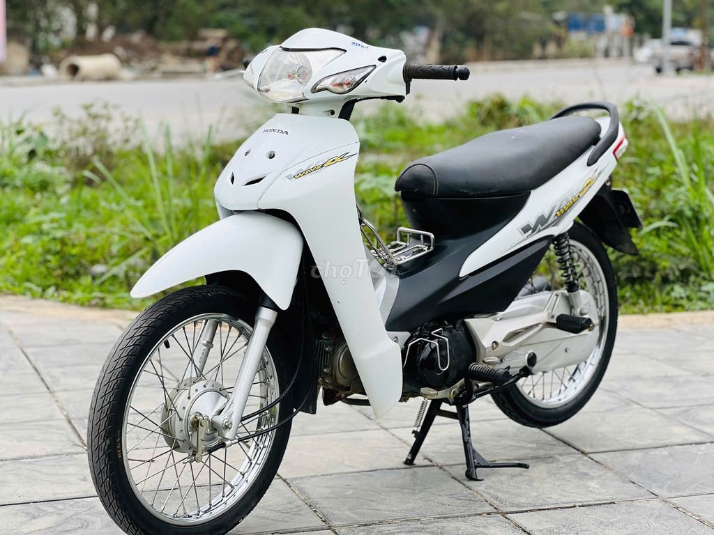 HONDA WAVE ALPHA TRẮNG  2024 SIÊU LƯỚT CỰC CHẤT