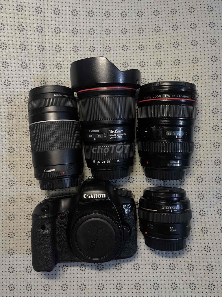 Máy ảnh Canon 6D Đen. Mua bán Máy ảnh, Máy quay tại Quận Liên Chiểu Đà Nẵng được đăng bởi Hồ Thị Cúc hình 1