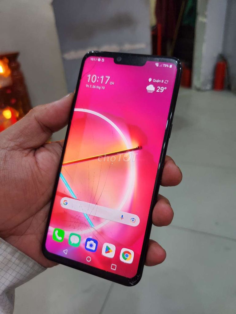 LG G8ThinQ 6/128G Snap855 zin loa kép chữa cháy Ok