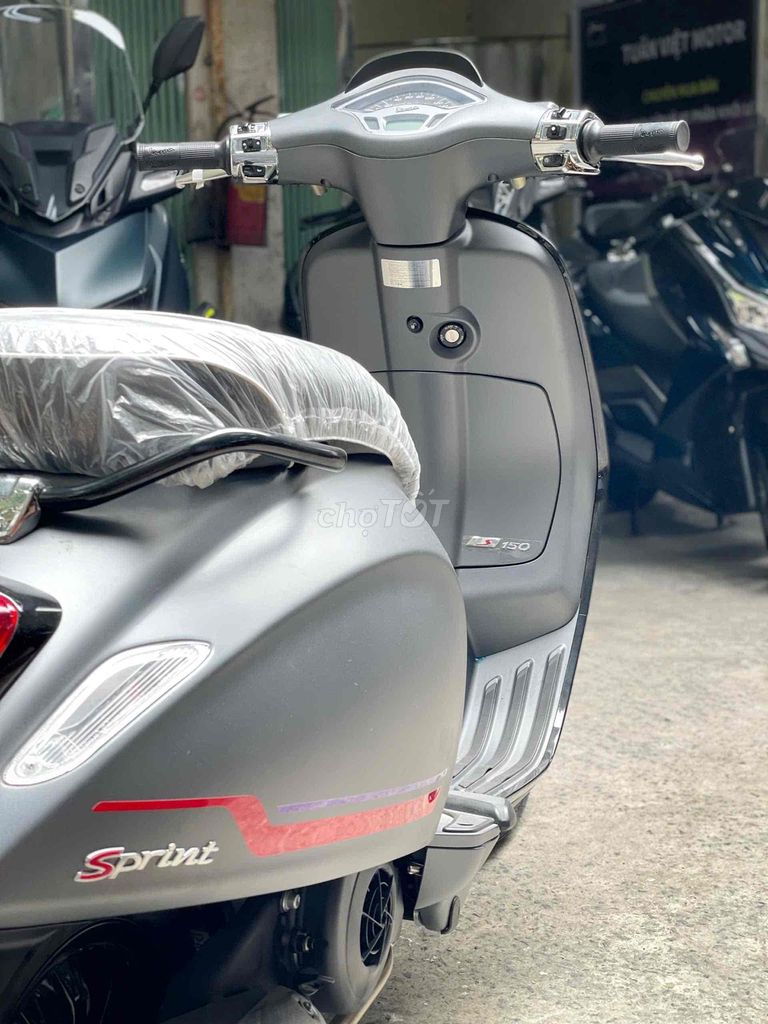 Vespa Sprint S150 Grey Titanio mới. Mua bán Xe máy tại Quận Cầu Giấy Hà Nội được đăng bởi Tuấn Việt Motor hình 5