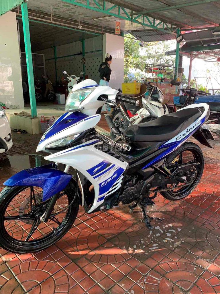 Yamaha Exciter 2013 135 Trắng Xanh. Mua bán Xe máy tại Huyện Thới Lai Cần Thơ được đăng bởi XE MÁY VIỆT TRUNG hình 6