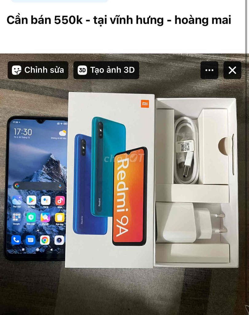 Xiaomi Redmi 9A. Mua bán Điện thoại tại Quận Hoàng Mai Hà Nội được đăng bởi Lê Văn Chung hình 1
