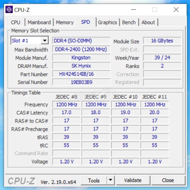 RAM Kingston 16GB DDR4 SO-DIMM. Mua bán Linh kiện (RAM, Card...) tại Thành phố Rạch Giá Kiên Giang được đăng bởi A Nghĩa hình 1
