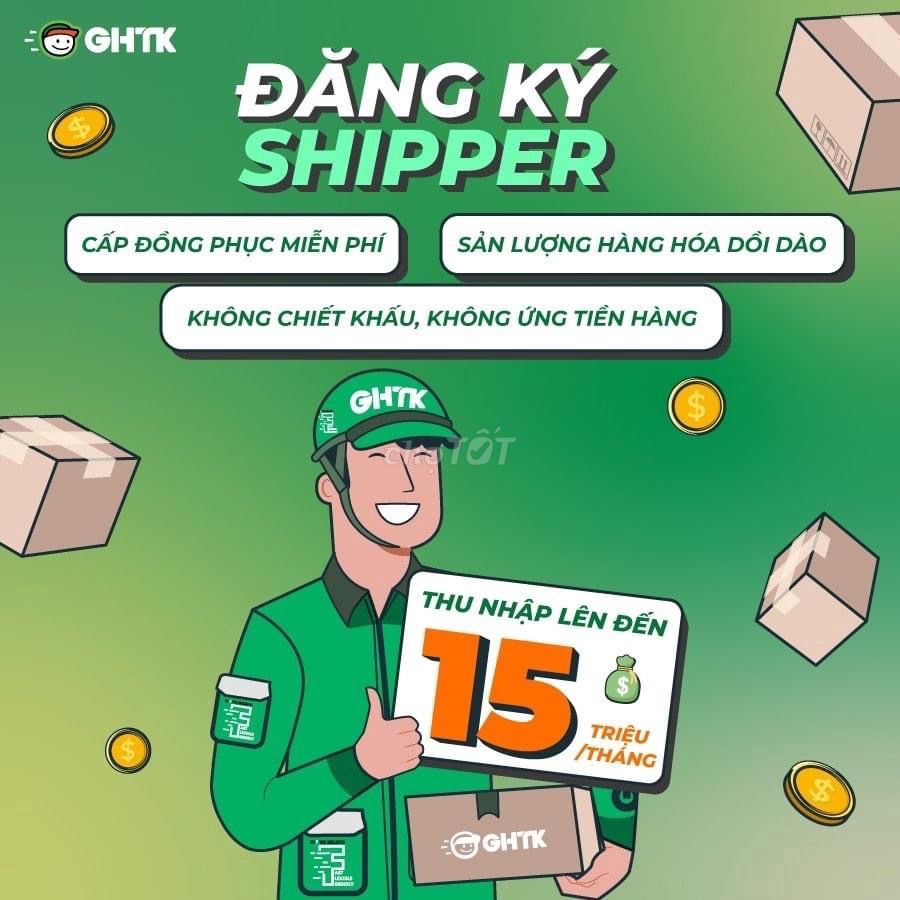 GHTK HÀM TÂN CẦN TUYỂN GIAO HÀNG XE MÁY 8-13M. Việc làm Tài xế giao hàng xe máy tại Huyện Hàm Tân Bình Thuận được đăng bởi Anh HR GHTK hình 1