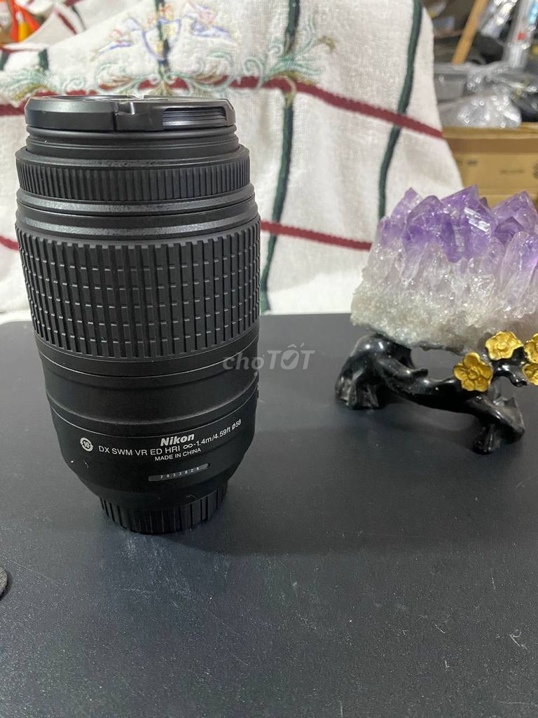 Ống kính Nikon AF-S NIKKOR 55-300mm xt Nhật zin. Mua bán Máy ảnh, Máy quay tại Huyện Trà Ôn Vĩnh Long được đăng bởi maximura hình 1