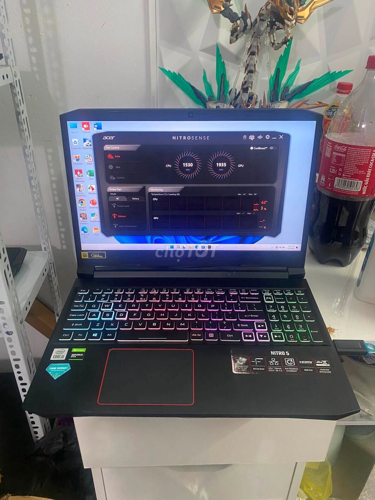 Acer Nitro 5 i5-10300H 8GB/512GB 144Hz Đen. Mua bán Laptop tại Quận Ba Đình Hà Nội được đăng bởi Hội Đồ Điện Tử hình 1
