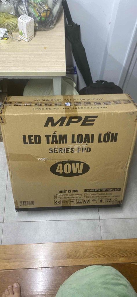 Đèn LED tấm MPE FPD 60x60 Trắng dịu. Mua bán Đèn tại Thành phố Thủ Đức Tp Hồ Chí Minh được đăng bởi Phương Tùng hình 1