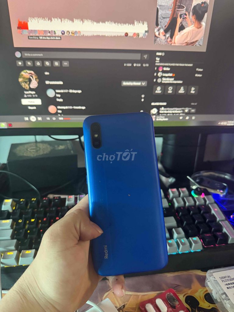 Xiaomi Redmi 9A Xanh. Mua bán Điện thoại tại Quận Bắc Từ Liêm Hà Nội được đăng bởi Phúc Bùi  hình 1