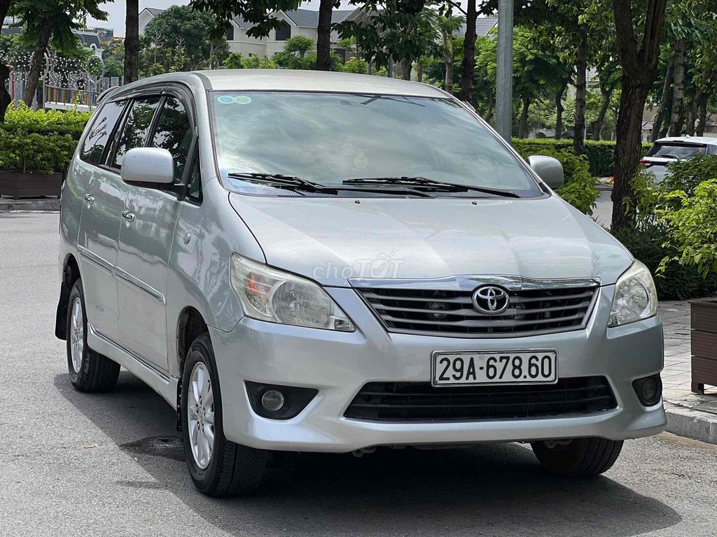 Toyota Innova 2013 2.0E - 170000 km. Mua bán Ô tô tại Quận Hà Đông Hà Nội được đăng bởi Tiến Mình hình 3