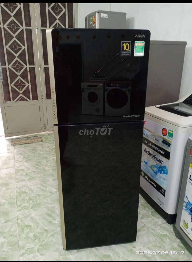 Tủ lạnh AQUA 249 lít INVERTER tiết kiệm điện có BH. Mua bán Tủ lạnh tại Quận 8 Tp Hồ Chí Minh được đăng bởi LÊ DƯƠNG 87 hình 1