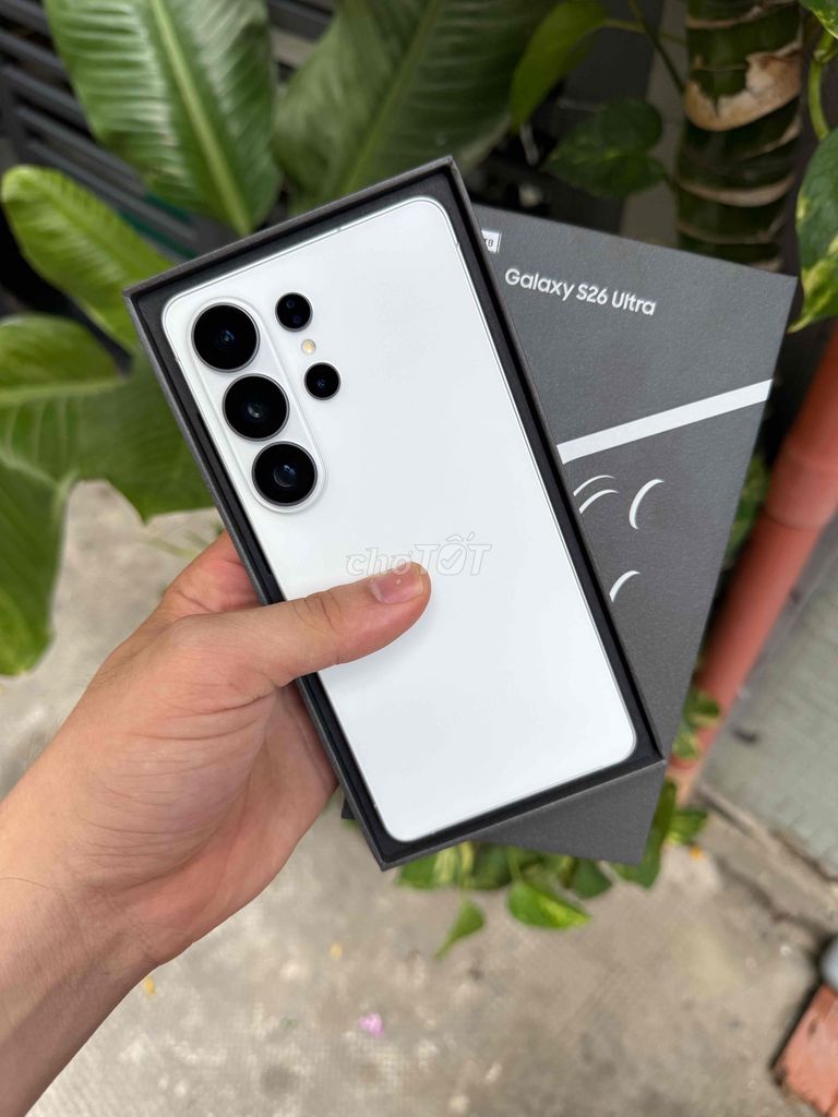 Samsung S26 Ultra 12GB/256GB Trắng. Mua bán Điện thoại tại Quận 3 Tp Hồ Chí Minh được đăng bởi 2 Hand STORE  hình 1