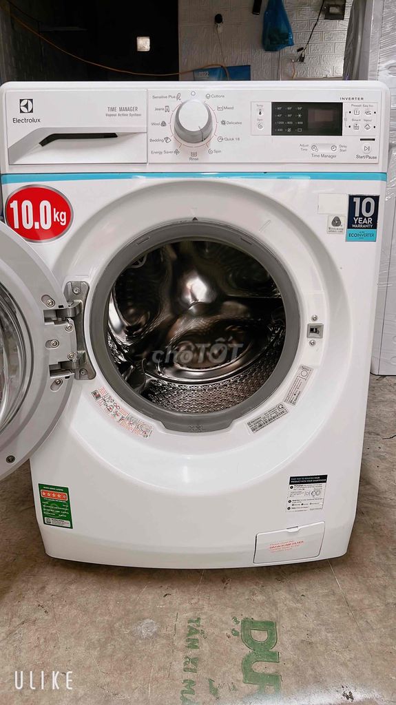 máy giặt Electrolux 10kg invecter