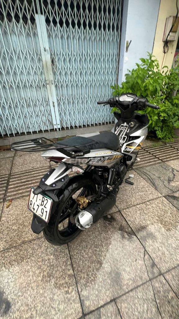 Yamaha Exciter 150 2017 Черно-серебристый