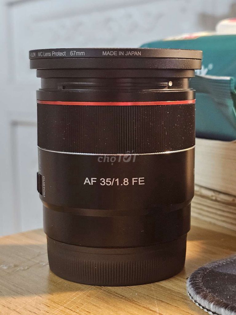 Ống kính Samyang 35mm f/1.8 FE Đen Như mới. Mua bán Máy ảnh, Máy quay tại Quận Hoàng Mai Hà Nội được đăng bởi LVTA hình 1