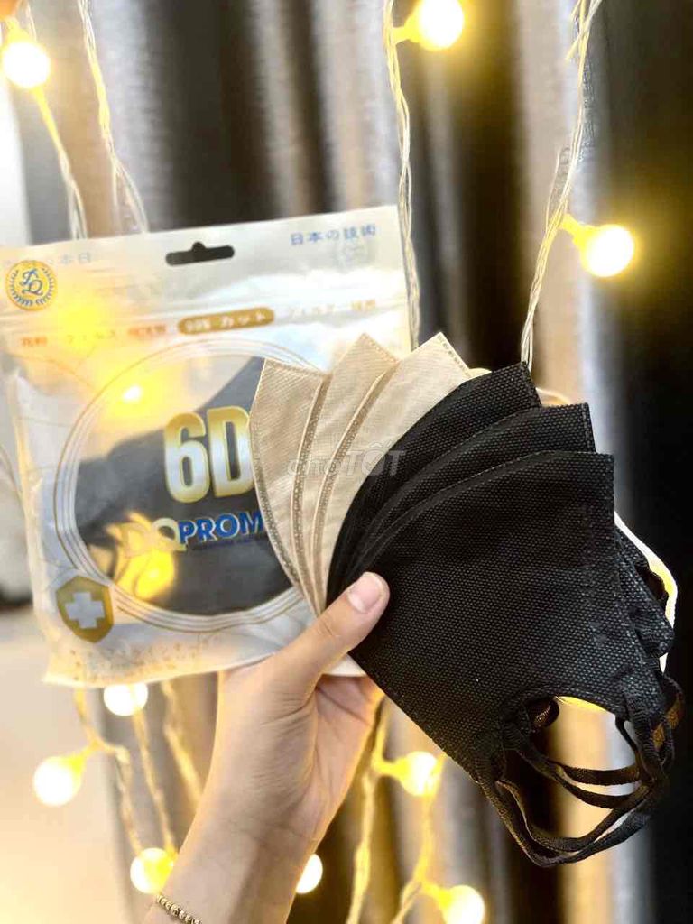 100 Chiếc Khẩu trang y tế 6D Vải cao cấp. Mua bán Phụ kiện thời trang khác tại Huyện Phú Vang Thừa Thiên Huế được đăng bởi Khẩu Trang Xanh hình 1