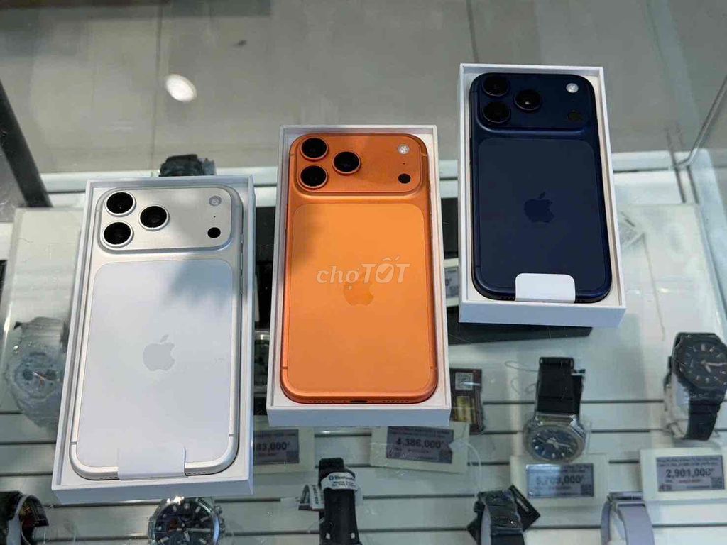 iPhone 17 Pro Max 256GB New Trắng/Cam/Xanh. Mua bán Điện thoại tại Quận Gò Vấp Tp Hồ Chí Minh được đăng bởi Ngoc Tuan hình 1