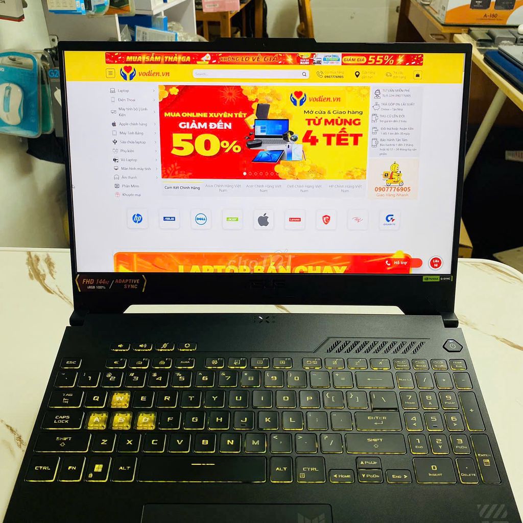 Asus TUF Gaming FX507VU i7-13620H 16G/512G RTX4050. Mua bán Laptop tại Quận Ninh Kiều Cần Thơ được đăng bởi Võ Diện hình 1