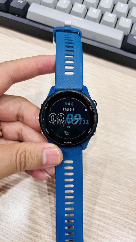 Garmin Forerunner 255 Xanh dương. Mua bán Thiết bị đeo thông minh tại Quận Hoàng Mai Hà Nội được đăng bởi Hải hình 1
