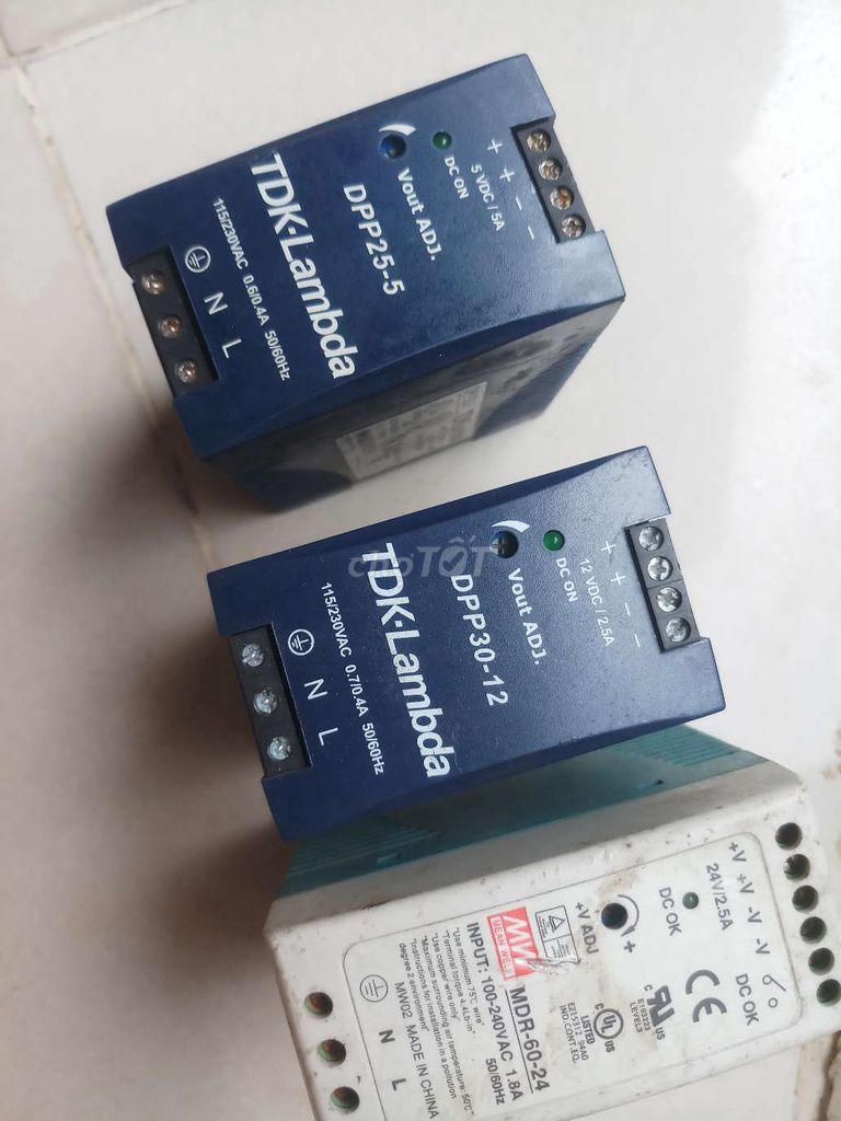 Bán 3cái nguồn mini.24v-12v-5v tháo máy điện 220v