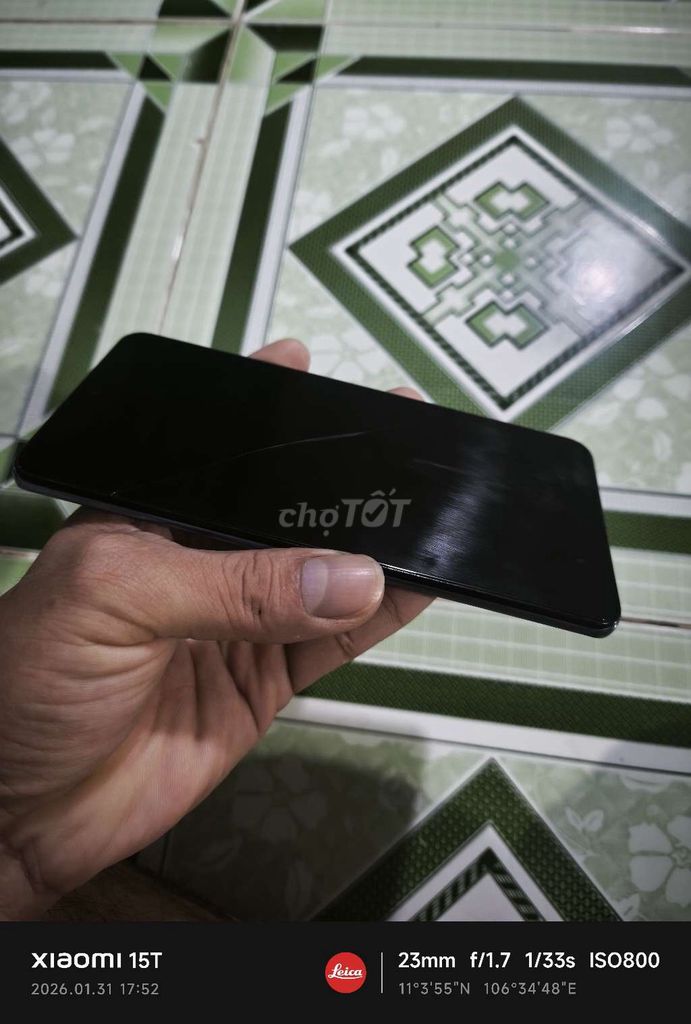 Xiaomi 12T 8GB/128GB Xanh nứt kính. Mua bán Điện thoại tại Thị xã Bến Cát Bình Dương được đăng bởi Quốc Sự hình 1