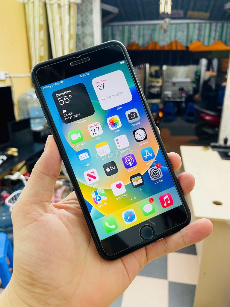 Apple iPhone 8 Plus 64GB Đen. Mua bán Điện thoại tại Quận Đống Đa Hà Nội được đăng bởi NHẬT LỆ CAMERA hình 1