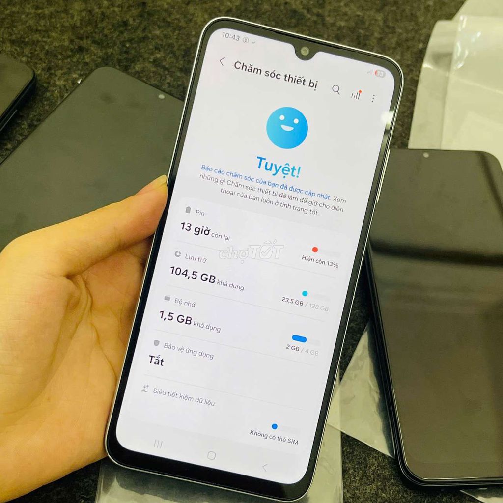 Samsung Galaxy A05s 128GB Bạc. Mua bán Điện thoại tại Quận Thanh Xuân Hà Nội được đăng bởi nguyễn nga hình 1