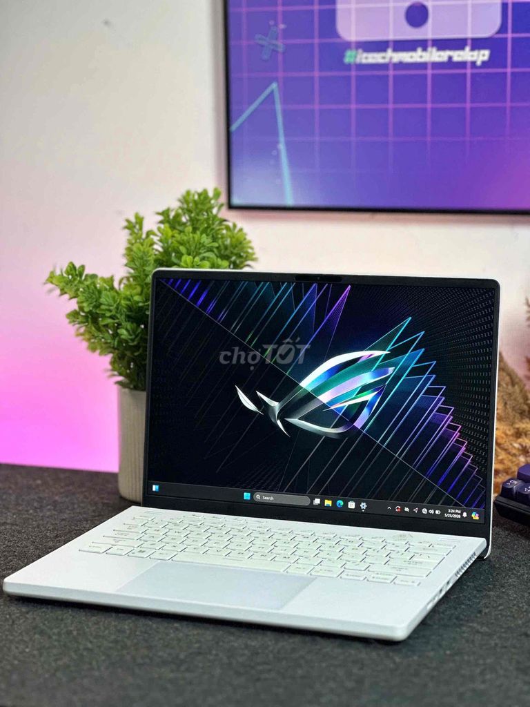 ASUS ROG Zephyrus G14 Trắng NHỎ GỌN - ZÁ TỐT. Mua bán Laptop tại Quận 10 Tp Hồ Chí Minh được đăng bởi Trí Hiển hình 1