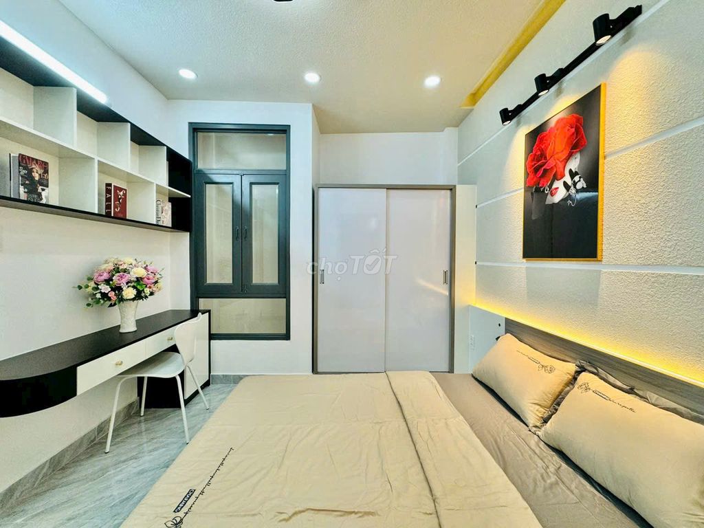 NHỈNH 5 TỶ MUA NHÀ FULL NỘI THẤT🚗HẺM 5M QUANG TRUNG🎯GÒ VẤP🏠40m2🔔5 TẦNG