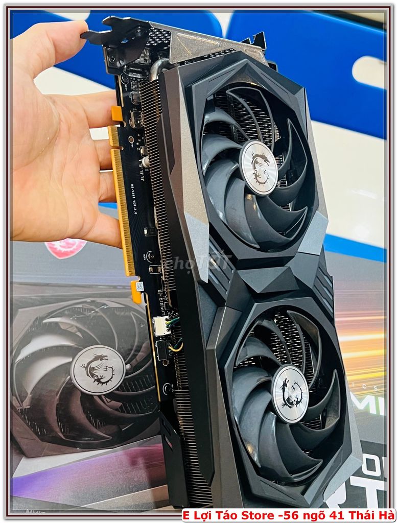 Card màn hình MSI GeForce RTX 3060  Gaming X 12GB. Mua bán Linh kiện (RAM, Card...) tại Quận Đống Đa Hà Nội được đăng bởi Nguyễn Tiến Lợi hình 1