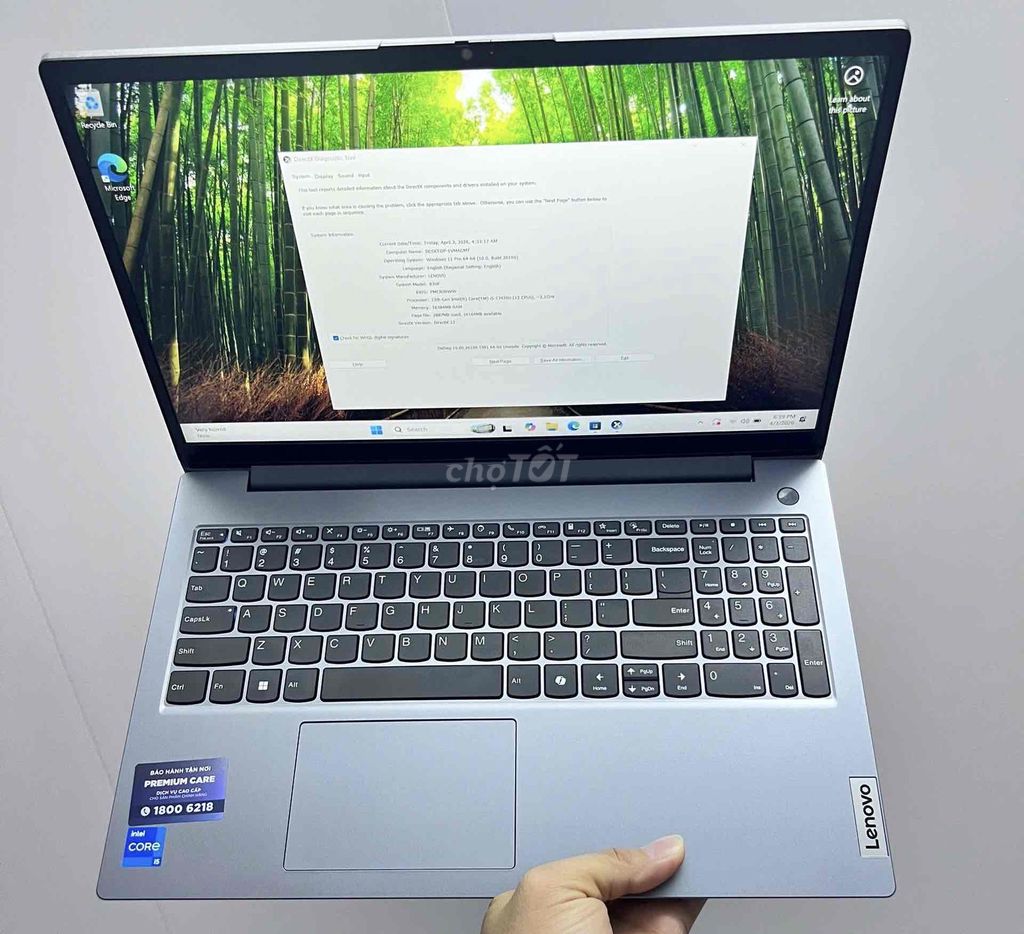Lenovo V15 G5 i5-13420H 15.6 inch 16GB/512GB. Mua bán Laptop tại Quận Đống Đa Hà Nội được đăng bởi Junioor Computer hình 1