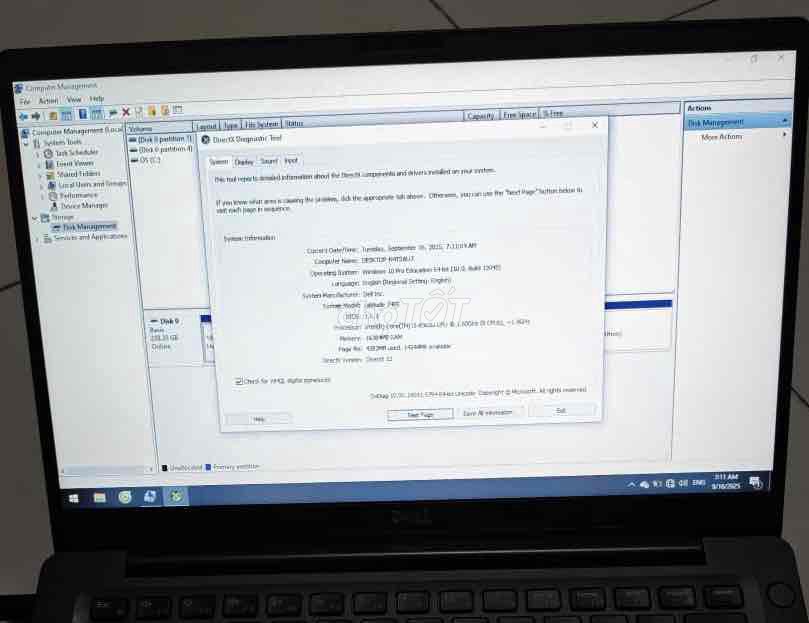 Dell Latitude 7400 – i5 8365U, Ram 16GB, SSD 256Gb. Mua bán Laptop tại Quận Bình Tân Tp Hồ Chí Minh được đăng bởi Đặng Hồng Phong hình 5
