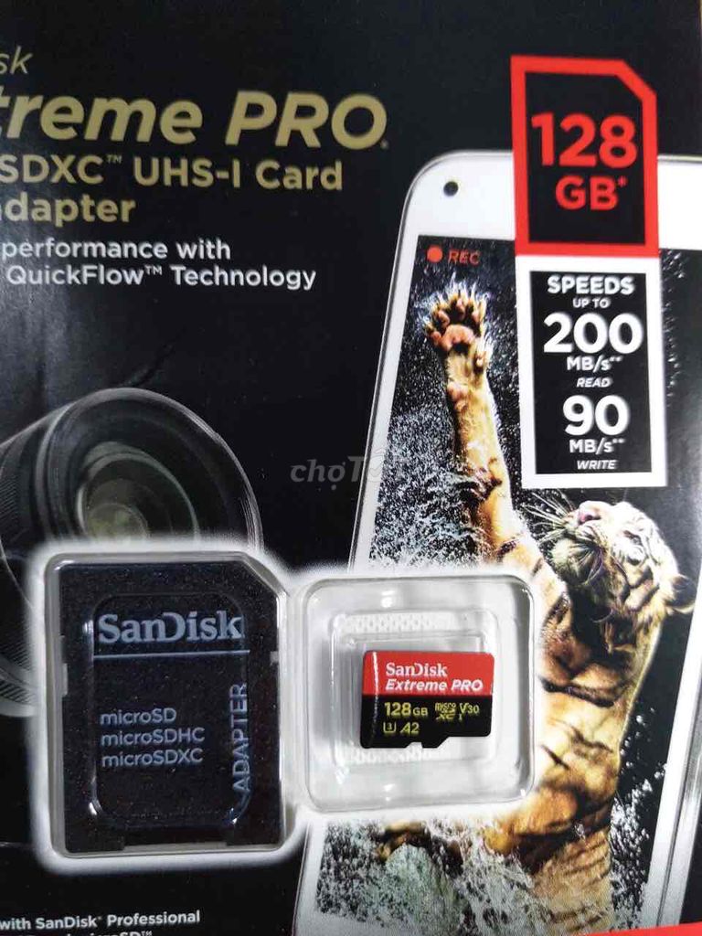 thẻ nhớ Micro sd 128 gb,a2