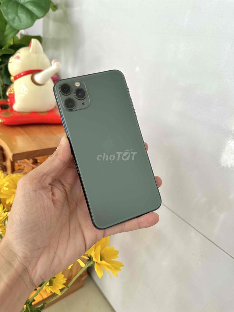 Apple iPhone 11 Pro Max 64GB Xám. Mua bán Điện thoại tại Thành phố Long Xuyên An Giang được đăng bởi phong LX  hình 1