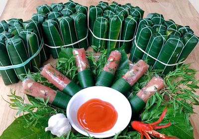 Nem chua Thanh Hóa Lụa Tú (giá bán lẻ 1c). Mua bán Đồ ăn, thực phẩm và các loại khác tại Quận Hoàng Mai Hà Nội được đăng bởi Dương Mai Lê