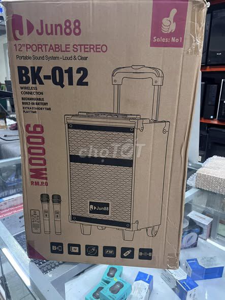 Loa kéo Jun88 BK-Q12 Nâu . Mua bán Tivi, Âm thanh tại Quận 12 Tp Hồ Chí Minh được đăng bởi VÕ PHÁP hình 1