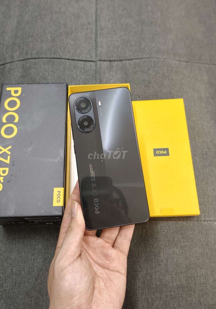 Poco X7 Pro 12/256 Fullbox Đẹp Keng, Chính Hãng VN. Mua bán Điện thoại tại Quận Tân Bình Tp Hồ Chí Minh được đăng bởi Kiên Android Shop hình 1