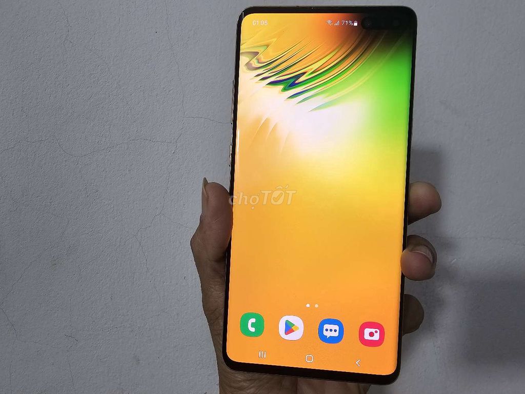 Samsung S10 Plus 5G 1Sim 8+256G 4500ah Nhân GL May