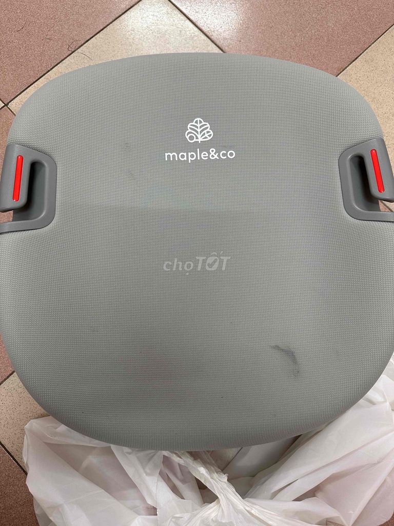 Ghế booster Maple & Co Vải Xám. Mua bán Mẹ và bé tại Quận 10 Tp Hồ Chí Minh được đăng bởi Thanh Thảo hình 1