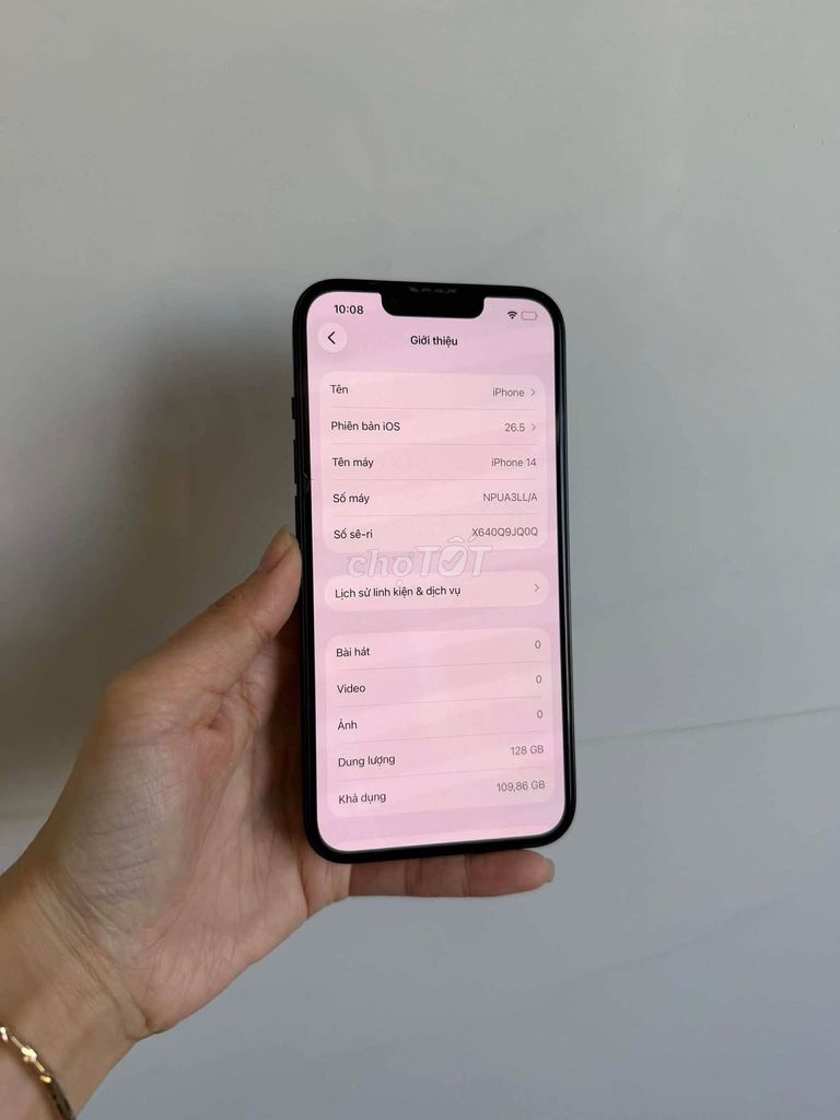 Apple iPhone 14 128GB Đen 86%. Mua bán Điện thoại tại Thành phố Thủ Đức Tp Hồ Chí Minh được đăng bởi Hội Đồ Điện Tử hình 1