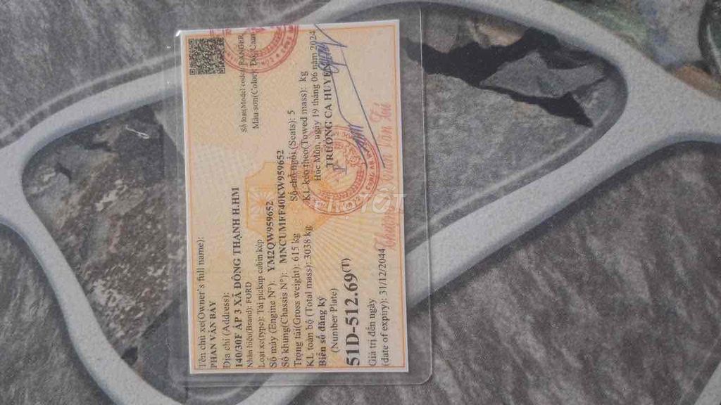 Ford Ranger 2019 Wildtrak 2.0L 4x2 AT - 68000 km. Mua bán Ô tô tại Huyện Hóc Môn Tp Hồ Chí Minh được đăng bởi phan văn nhựt hình 15