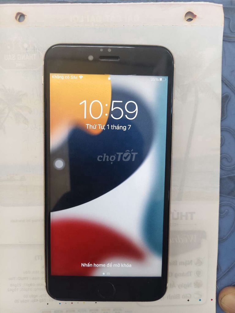 Apple iPhone 6s Plus 64GB Vàng Đã sử dụng. Mua bán Điện thoại tại Quận Bình Tân Tp Hồ Chí Minh được đăng bởi vanphuc hình 1