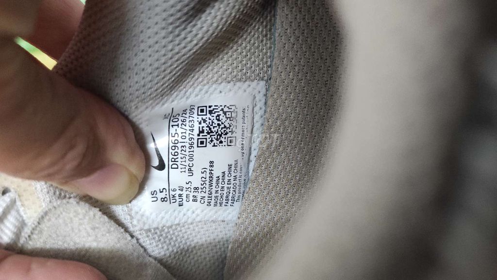 Giầy Nike Aut size 40. Mua bán Giày dép tại Quận Hai Bà Trưng Hà Nội được đăng bởi Bảo Lâm hình 4