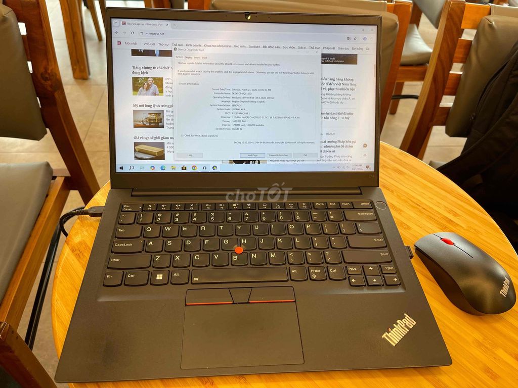 Lenovo ThinkPad E14 Gen 2 i5-1135G7. Mua bán Laptop tại Quận Bình Thạnh Tp Hồ Chí Minh được đăng bởi Henry Nguyen hình 1