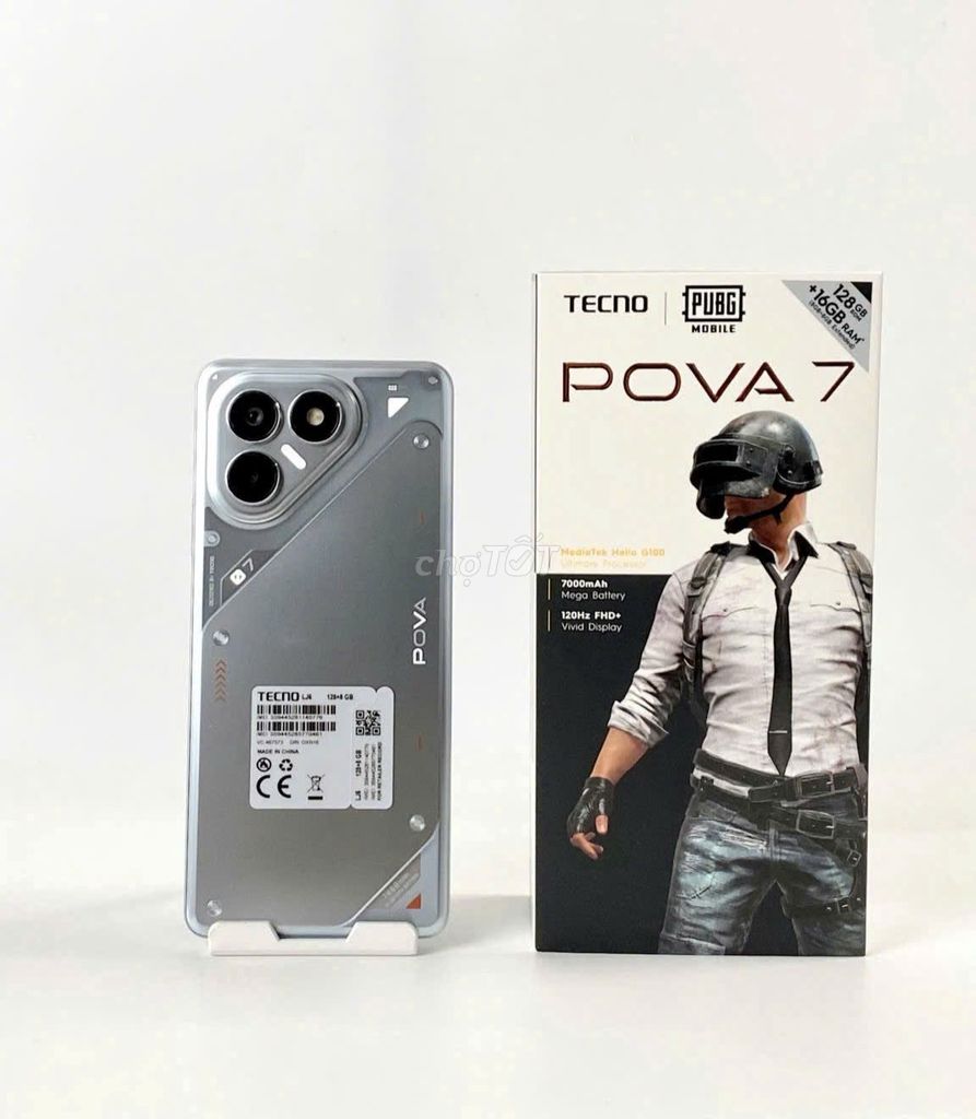 ĐIỆN THOẠI TECNO POVA 7 8/128GB NGUYÊN SEAL HÃNG. Mua bán Điện thoại tại Quận Gò Vấp Tp Hồ Chí Minh được đăng bởi T MOBILE 2010 hình 1
