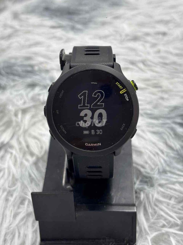 Garmin Forerunner 55 Đen Màn trầy. Mua bán Thiết bị đeo thông minh tại Quận 5 Tp Hồ Chí Minh được đăng bởi Anh Thư hình 1